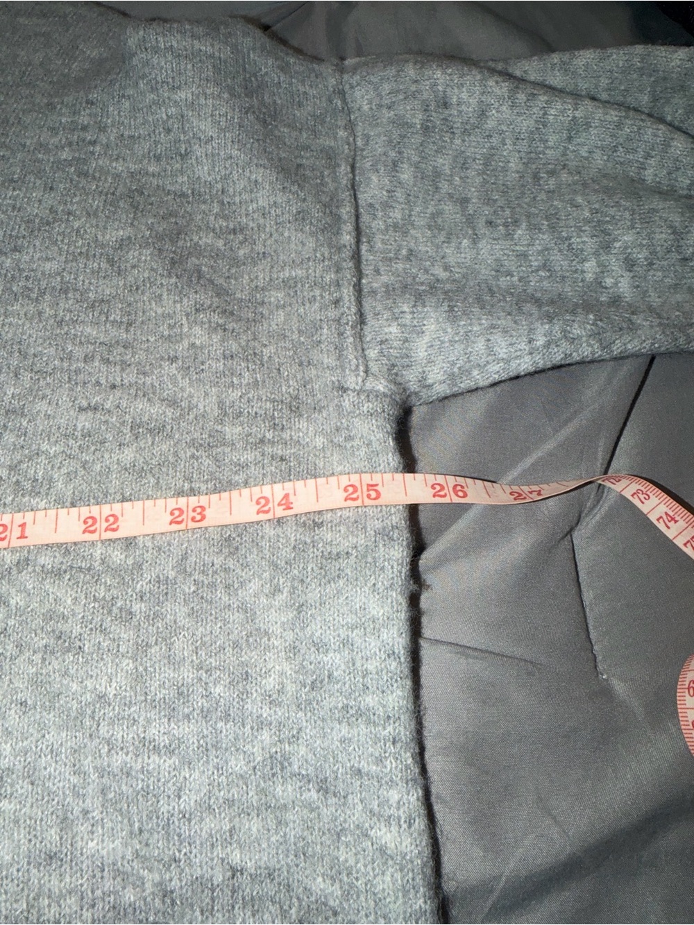 Vince Camuto Gray Crewneck Sweater with Red Heart - Picture 5 of 5